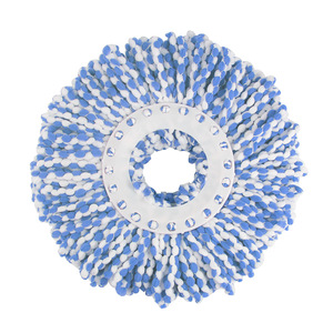 <b>Microfiber</b> <b>mop</b> head replacement equipment <b>mop</b> head, round replacement for household absorbent <b>mop</b> and sweeper. - Product Image 2