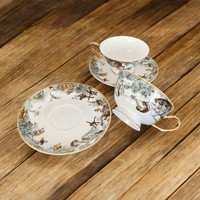 Wholesale Luxury Dinnerware Sets Porcelain Luxury Ceramic Tableware Porcelain Dinner Set Bone China Dinnerware Sets for Dinner