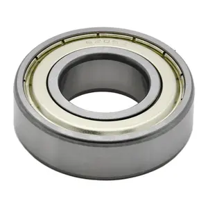 محمل كروي ذو مجرى عميق مزدوج الصف 6000ZZ 6200ZZ 6001ZZ 6201ZZ 6002ZZ 6202ZZ 6302ZZ 6203ZZ مصنوع من الفولاذ المعدني المحمي - Product Image 3