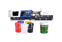 Machine de moulage par injection automatique HAIDA HD700U horizontale hydraulique pour la fabrication de seaux de peinture en PET/HDPE à économie d'énergie, capacité 5 gallons