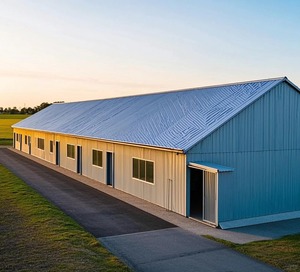 Progettazione di Magazzini Prefabbricati in Acciaio di Alta Qualità, Piccoli Officine Agricole, <span class=keywords><strong>Stalle</strong></span> e Pollai. - Product Image 5