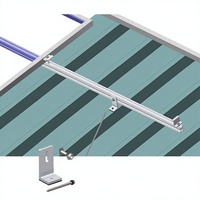 Rail de montage solaire en alliage d'aluminium 6005-T5 pour système photovoltaïque, certifié TUV CE ISO 9001, qualité assurée JIS AS/NZS 1170 |   Art Sign