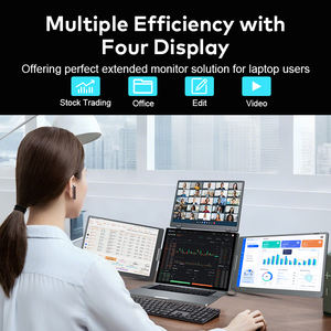 Monitor Portátil Triple IPS de 15.3 Pulgadas FHD Tipo C para Laptop con Plug and Play para Edición de Oficina - Product Image 6