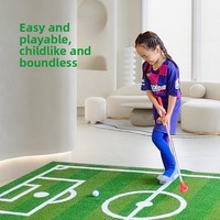Tapis de gazon artificiel personnalisé pour sports de plein air, pelouse de football, gazon artificiel vert, tapis d'extérieur en plastique durable
