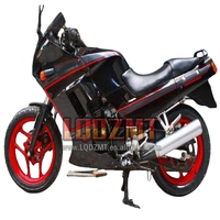 Kit carrosserie pour KAWASAKI NINJA ZZR 250 ZZR-250 90-99 189LQ.58 ZZR250 90 91 92 93 94 Noir rouge 1995 1996 1997 1998 1999 Carénages