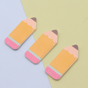 Marcapáginas de Cuero PU con Diseño de <span class=keywords><strong>Dibujos</strong></span> <span class=keywords><strong>Animados</strong></span>, Resistente al Agua, con Grabado en Relieve, Papelería Promocional <span class=keywords><strong>para</strong></span> Niños - Product Image 6