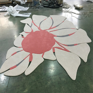 Alfombra de Diseño de Lujo, Alfombras Personalizadas para Sala de Estar, Alfombra Grande Hecha a Mano con Forma Abstracta Moderna e Irregular para Decoración del Hogar - Product Image 6