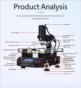 Placa Calefactora Industrial para la Extracción e Instalación de Chips BGA, Adecuada para Reparación de Circuitos de Computadoras y Vehículos - Product Image 6