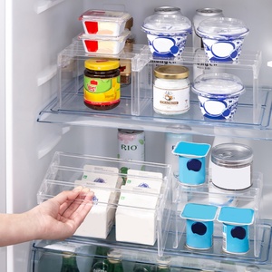 <b>Kitchen</b> Plastic Fridge Rack Refrigerator Storage <b>Shelf</b> <b>Shelves</b> for Easy Classification of Food in the Refrigerator - Product Image 6