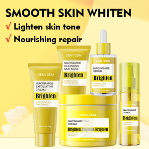 Juego personalizado para el cuidado de la piel, sin sulfatos, antienvejecimiento, vitamina E, niacinamida, cuidado de la piel, juego blanqueador para el cuidado de la piel - Product Image 2