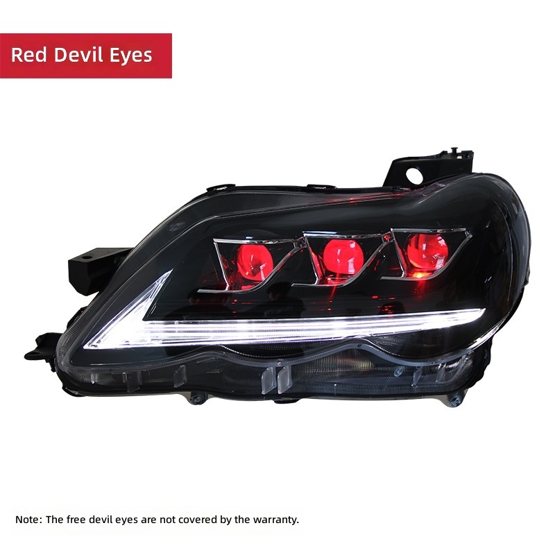 oeil de démon rouge (unilatéral)