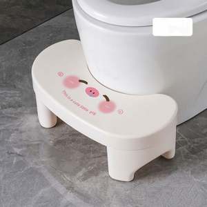 Repose-pieds pour toilettes, tabouret pour toilettes, artefact pour se crouiller aux toilettes, en plastique épaissi, pieds sur le petit tabouret, antidérapant pour enfants, repose-pieds - Product Image 6