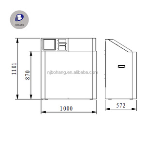 Sistema de Autopago RFID Bohang RD-BZN2018, Frecuencia de 860-960 MHz, Puede Cobrar Cientos de Artículos de Ropa en 1 Segundo - Product Image 5
