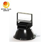 Luz de inundación LED de 150W-500W con distancia de proyección lejana, lámpara de grúa torre para construcción de ingeniería, luz de búsqueda nominal IP65