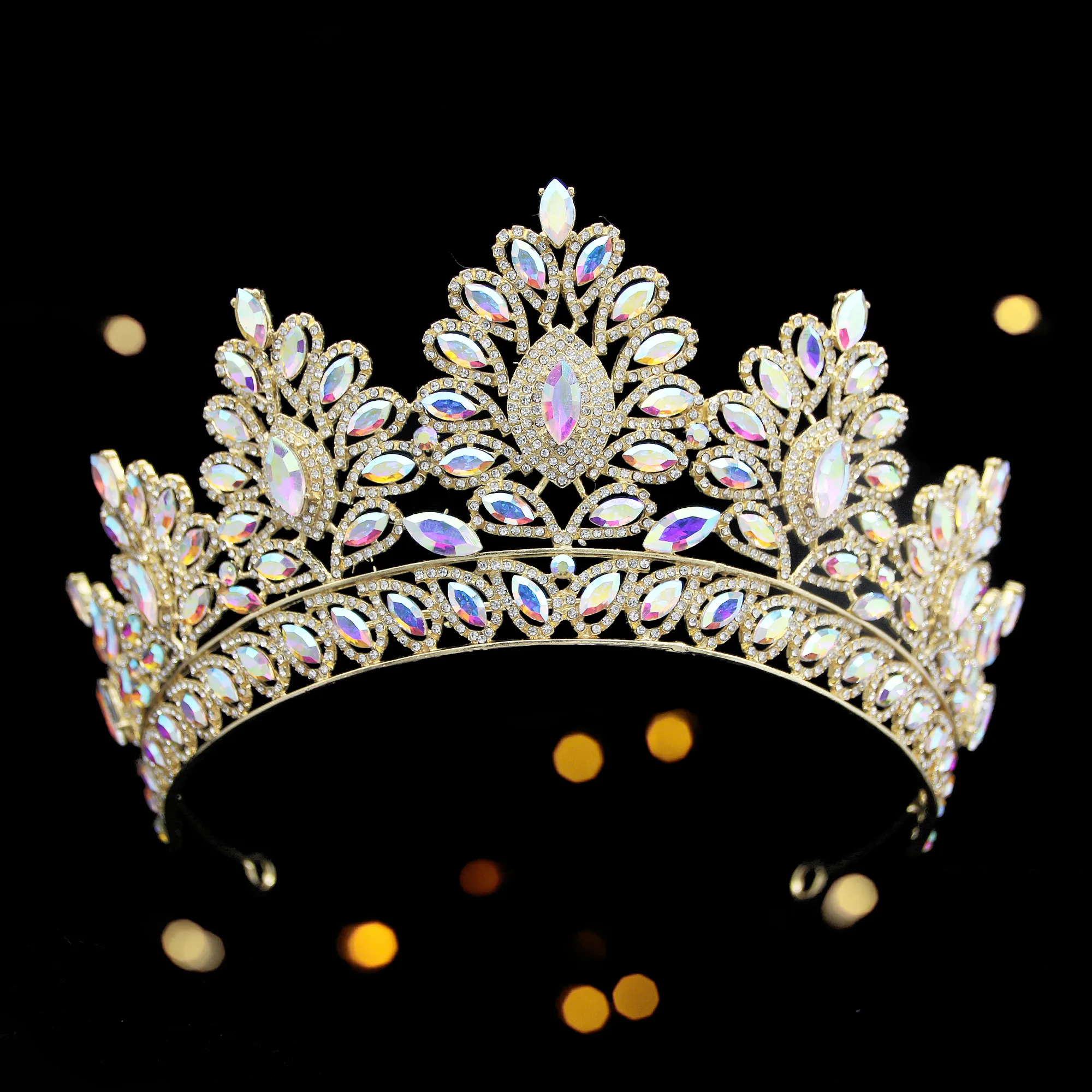 Tiaras ve taçlar düğün Tiara gelin taç taş yarışmasında prenses Tiaras taç kadınlar için