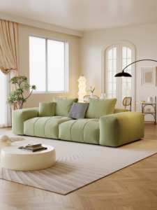 أريكة عتيقة قابلة للتخصيص عالية الجودة من الجلد الطبيعي المعاصر لأثاث غرف المعيشة والفيلات - Product Image 2