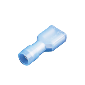 ขั้วปลายสายไฟตัวเมียหุ้มฉนวนไนล่อนขั้วต่อแบบ FDFNYD1-250ขั้วต่อแบบกดเย็นปลั๊กแบบสปริง187พร้อมปลอกทองเหลือง - Product Image 3