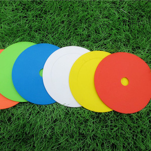 New Arrive 6 Inches Flat Marker Disc Cones Soccer <strong>Football</strong> <strong>Drum</strong> Cone Marker with Middle Hole Plastic Soccer Agility Field Cones - Product Image 5