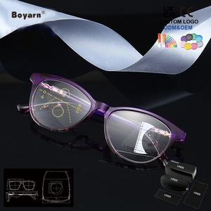 Lunettes de lecture progressives multifocales anti-lumière bleue Boyarn pour femmes, pour regarder de près et de loin, pour presbytes et pour ordinateur - Product Image 5