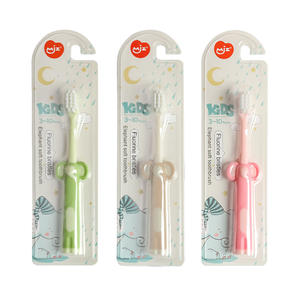 Cepillo de Dientes con Diseño de Elefante de Dibujos Animados con Flúor para Niños de 3 a 10 Años, Cerdas Suaves para Supermercado, Comercio Electrónico, Cepillo de Dientes para Bebés - Product Image 3