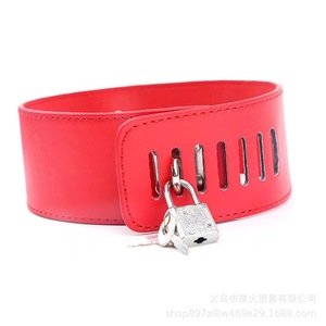 Anillos/colares eróticos de cuero PU para adultos, juguetes alternativos, nuevos anillos/colares, fabricantes de juguetes sexuales al por mayor. - Product Image 4