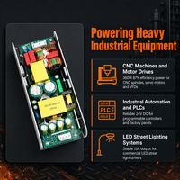 Alimentation à découpage à cadre ouvert 360W 24V 15A à sortie unique, carte nue AC/DC pour CNC, servo, industriel, OEM, ODM