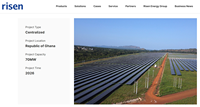 Panneaux solaires photovoltaïques PERC bifaciaux à double vitrage monocristallins Risen Industrial Commercial Roof 650W 670W