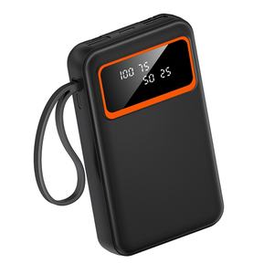 Batterie externe portable 10000mAh 30000mAh avec câble Type C, haute capacité, affichage numérique 10W, logo personnalisé - Product Image 5