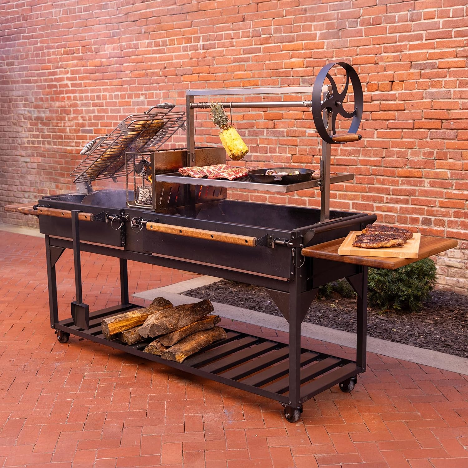 Mexico BBQ Grill Smokeless Charcoal Grill for Outdoor Cooking