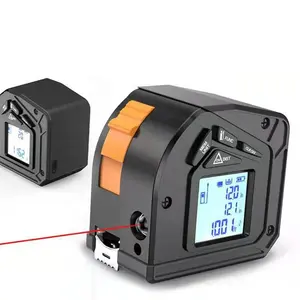 Manufacturer 16ft quickly custom reading USB charge camera metal metric laser lever tape measures