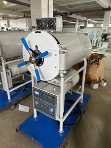 Esterilizador a Vapor de Presión Cilíndrico Horizontal Grande de <span class=keywords><strong>150</strong></span>, 200, <span class=keywords><strong>280</strong></span>, 400, 500 Litros, Autoclave de Acero Inoxidable, Proveedor Chino - Product Image 3