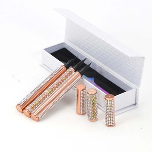 Lápiz <span class=keywords><strong>Mágico</strong></span> de Secado Rápido, Delineador de Ojos Vegano, Herramienta de Maquillaje, Adhesivo Químico, Sin Imanes, Pestañas, <span class=keywords><strong>Fácil</strong></span> de Aplicar, 2 en 1 - Product Image 1