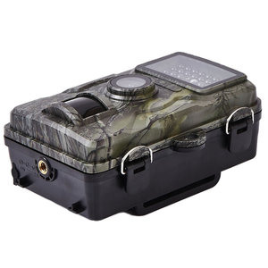 Caméra de sentier de la faune avec vision nocturne objectif grand angle étanche 1080P capteur d'imagerie batterie à cellules sèches piège de <span class=keywords><strong>chasse</strong></span> aux animaux - Product Image 5