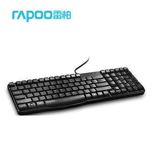 <span class=keywords><strong>Clavier</strong></span> filaire <span class=keywords><strong>Rapoo</strong></span> K130 pour les affaires et les jeux - Product Image 1