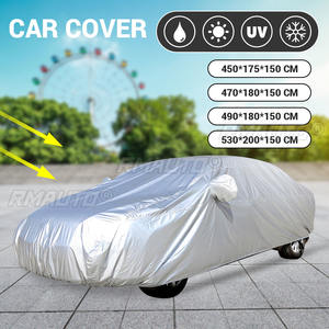 Funda para Auto de 4.5m-5.3m, Impermeable, Cubierta Exterior para Carrocería, Antipolvo, Anti-UV, Universal para Benz/Audi/BMW/Toyota/VW - Product Image 1