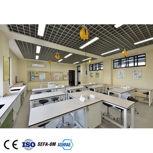 Arredamento per Laboratorio Scolastico, Tavolo per Laboratorio di Scienze Fisiche e Robotica, Tavoli da Lavoro per Laboratorio - Product Image 5