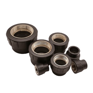 Yixin <span class=keywords><strong>Threaded</strong></span> polyethylene ống phụ kiện nhựa Ống Nước Nam/Nữ <span class=keywords><strong>Coupler</strong></span> HDPE khớp nối - Product Image 4