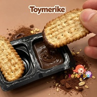 Biscuits à tremper au chocolat très demandés, biscuits croustillants au chocolat emballés individuellement, boîte de friandises sucrées