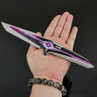 Modèle d'armes à thème de jeu Delta, « Starseeker » - 25 cm, pièce de collection entièrement en métal, fabriquée en Chine, pour cadeaux d'anniversaire/de Noël