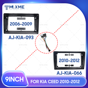 Vente en gros de supports de fixation pour voiture Offre Spéciale pour 2010-2012 / 2006-2009 <span class=keywords><strong>Kia</strong></span> <span class=keywords><strong>CEED</strong></span> 9 pouces cadre d'autoradio cadre stéréo de voiture - Product Image 2
