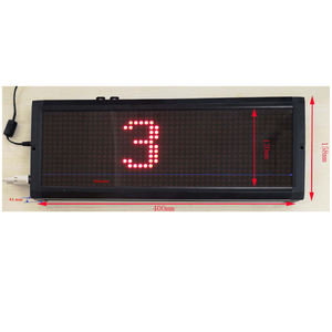 Tablero de pantalla LED de guía de estacionamiento de color rojo único - Product Image 1