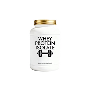 Protéine de lactosérum isolée <span class=keywords><strong>en</strong></span> poudre 20g certifiée Halal personnalisable pour la croissance musculaire, sans soja, sans gluten, pour adultes - Product Image 1