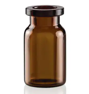 Гарантированное качество, надлежащая цена, для медицинского использования, прозрачная или цветная стеклянная бутылка, флакон