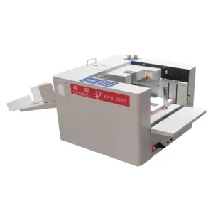La máquina plegadora de papel SM371Y SENWEI puede agregar plegadora de papel de gabinete máquina de línea punteada máquina de sangría Manual tamaño A3