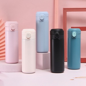 Mini Pea Cup Insulated Stainless Steel Tumbler 304 Travel Portable Pop Up Mug White Black Blue Pink Light Blue - Product Image 1