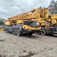 Grue de levage XCT80 d'origine de 2017 à faible coût pour camion, grue hydraulique pour camion de 80 tonnes