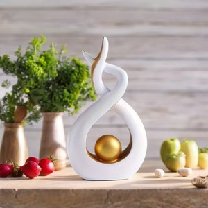 Ornements Nordiques Simples de Luxe en Résine, Artisanat Écologique pour Meuble à Vins, Décorations d'Intérieur <span class=keywords><strong>et</strong></span> de Pendaison de Crémaillère pour Entrée de Salon - Product Image 1