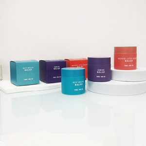 Emballage de luxe pour soins de la peau, conteneur vide pour le corps, 5 ml, 10 ml, 15 ml, 30 ml, 60 ml, pot en verre cosmétique givré blanc avec couvercle doré - Product Image 3
