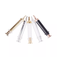 BDPAK seringue cosmétique Double paroi conteneurs de sérum presse bouteille de pompe sans air PETG plastique 7ml 10ml 20ml écran d'impression