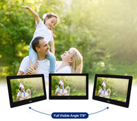 Lecteur MP3 vidéo numérique avec écran LCD de 10,1 pouces, cadre photo mural